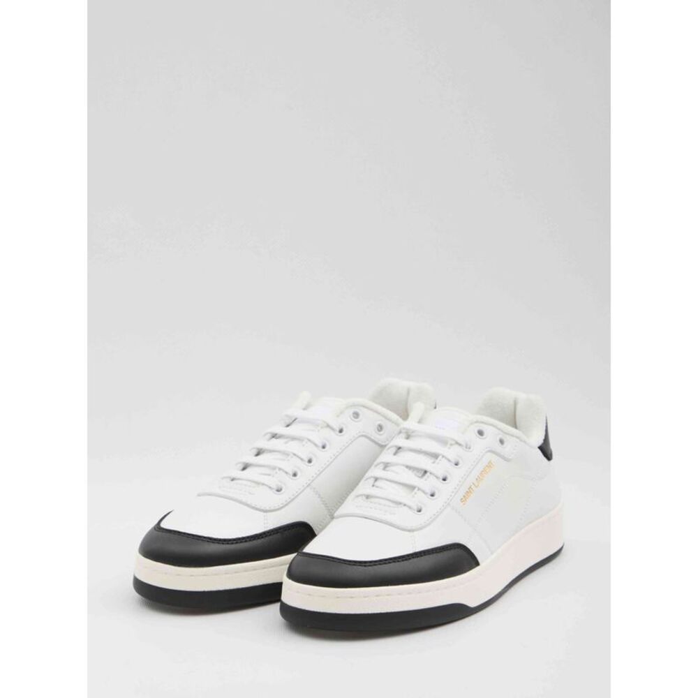 Saint Laurent Men Sl/61 Sneakers In Smooth Leather - Picture 2 of 5